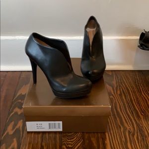 Audrey Brooke black bootie shoe